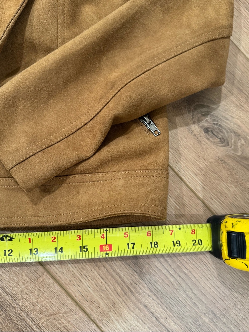 Philosophy Brown Suede Cropped Jacket - Picture 16 of 16
